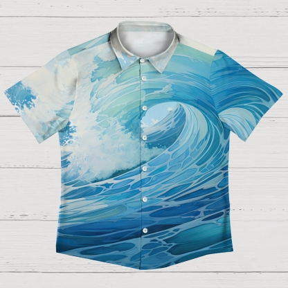 Wave Rider Shirt Catching the Aloha Spirit Pods Shirt