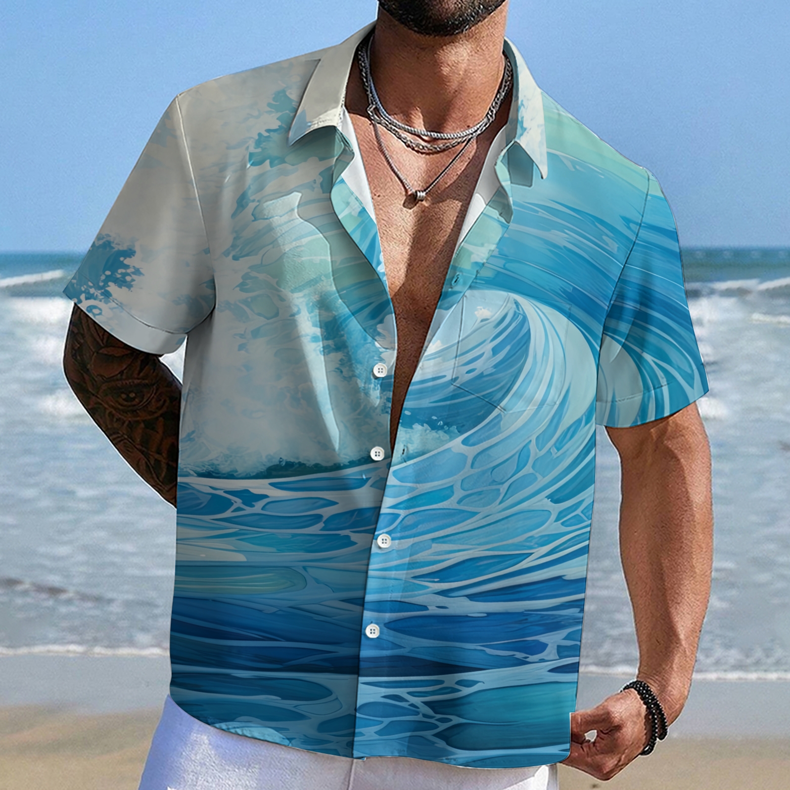 Wave Rider Shirt Catching the Aloha Spirit Pods Shirt