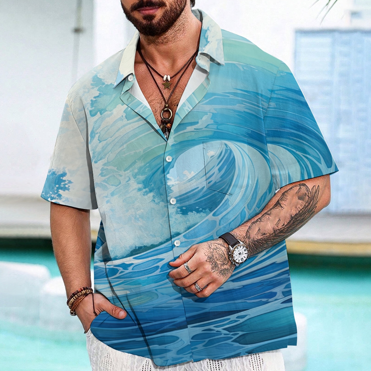 Wave Rider Shirt Catching the Aloha Spirit Pods Shirt