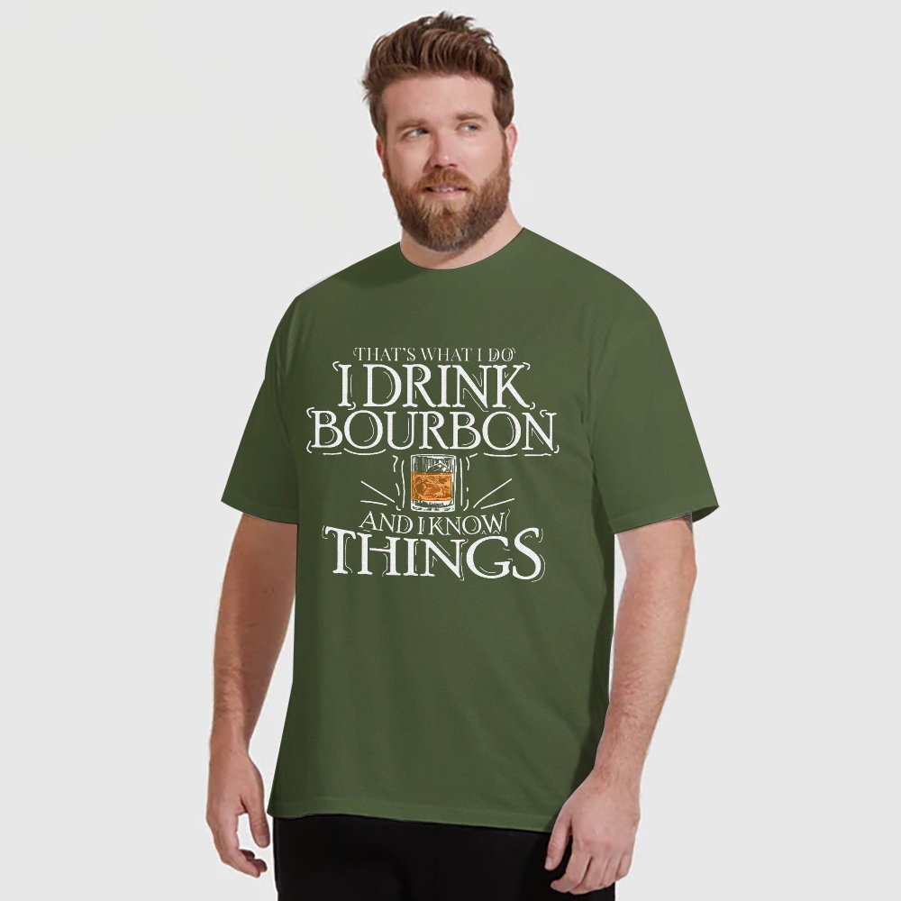 That's What I Do I Drink Bourbon And I Know Things Pods T-shirt