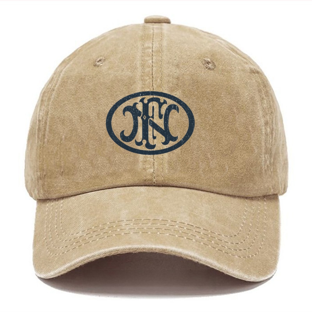 Men's Funny Adjustable Vintage Washed denim material Cap