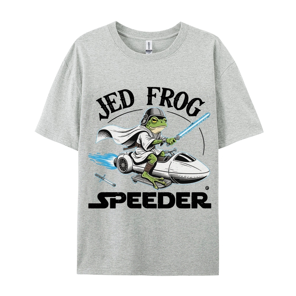 Jedi frog speeder Men's Funny 100% Cotton T-shirt