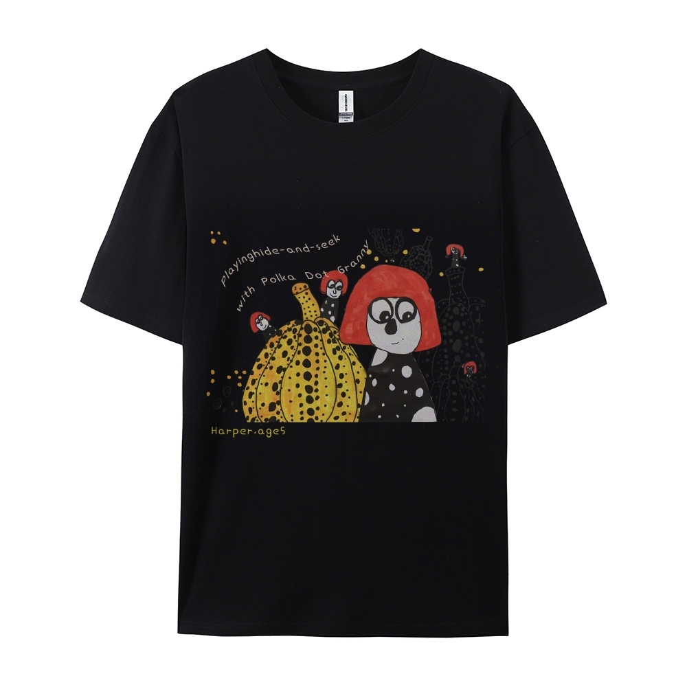 Polka Dot Queen - Yayoi Kusama Hand Painted Art from a Child's Mind T-shirt
