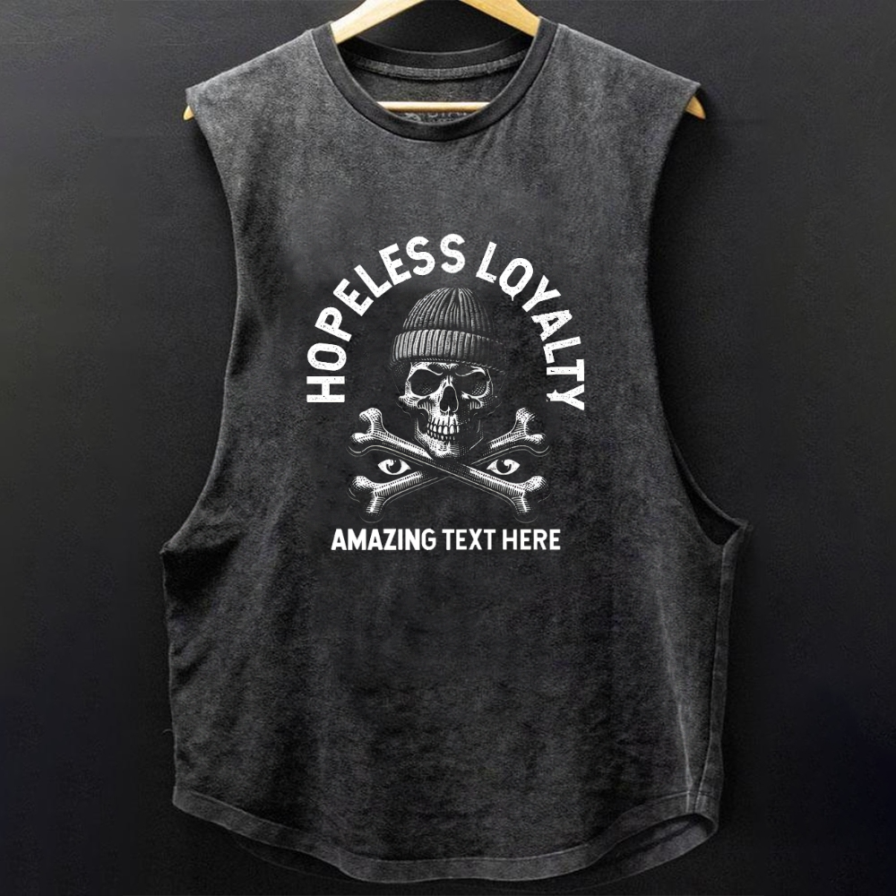 Crafted Your Signature Style Personalized Men's Tank Top