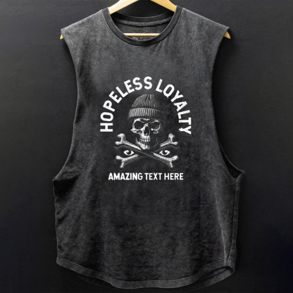 Crafted Your Signature Style Personalized Men's Tank Top