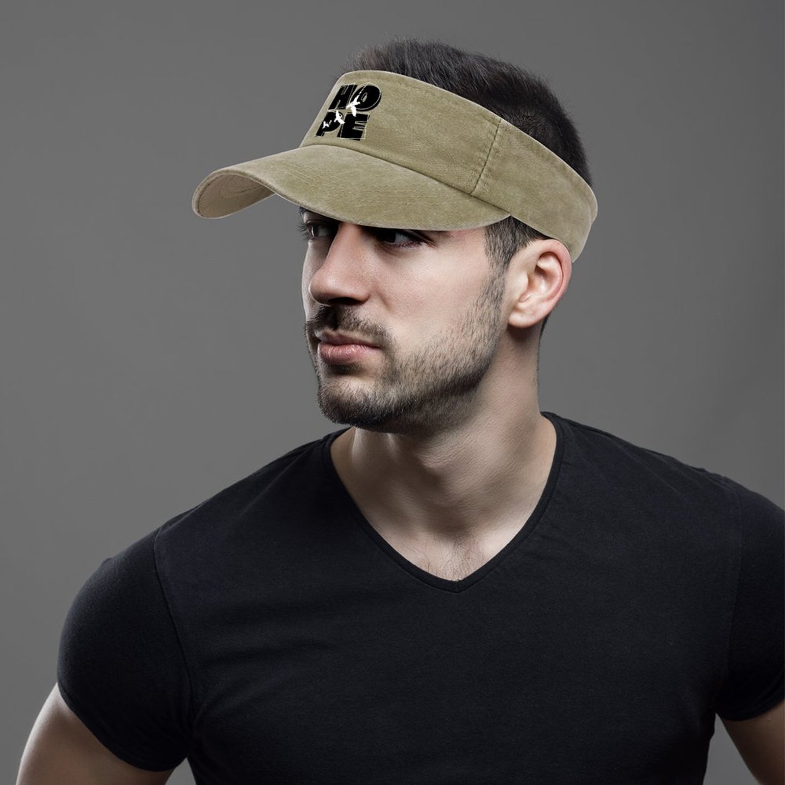 Adjustable Leaky Top Cap Sun Visor Hat