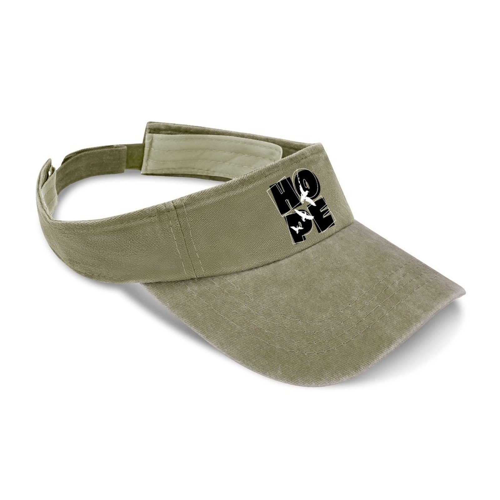 Adjustable Cotton Sun Visor Hat for Men Women