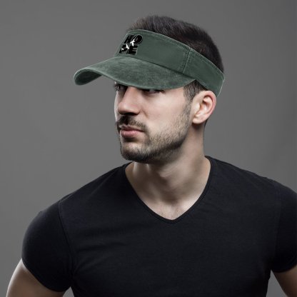 Adjustable Cotton Sun Visor Hat for Men Women