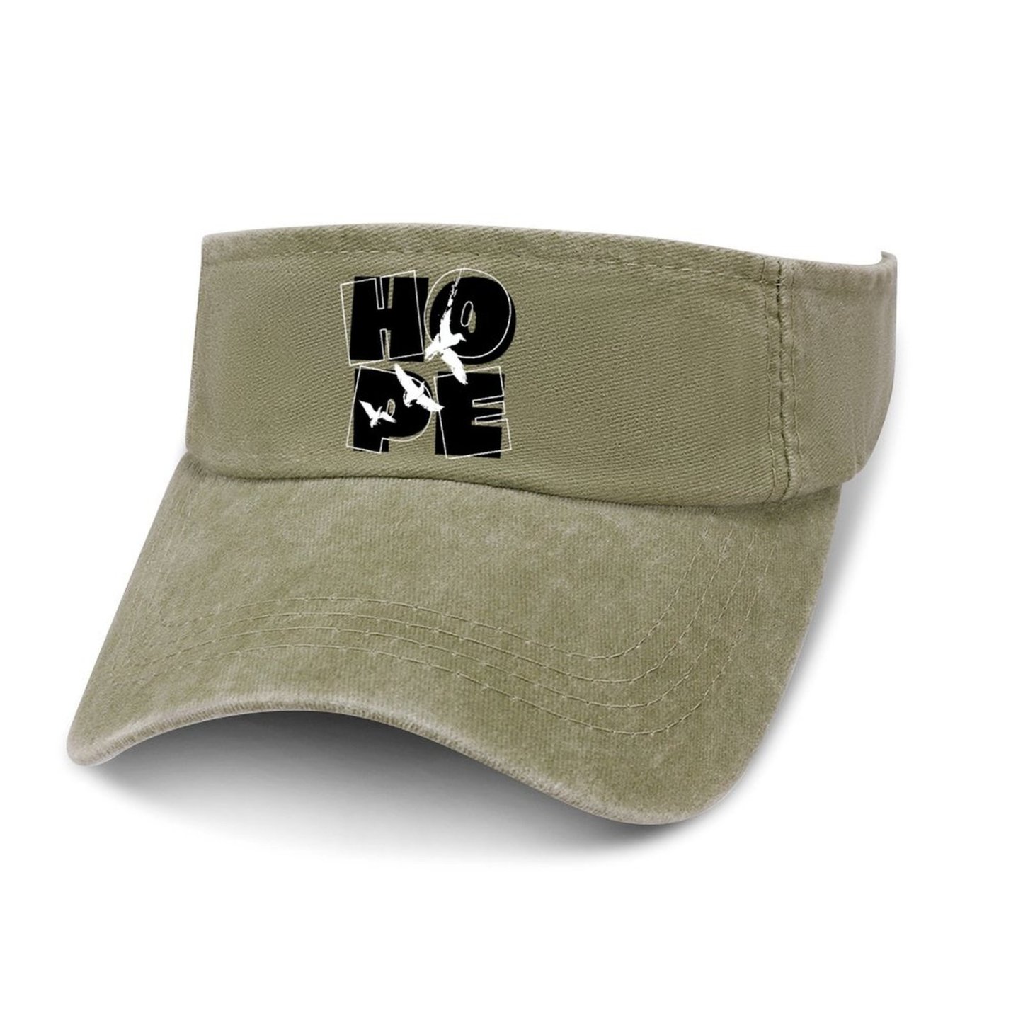 Adjustable Cotton Sun Visor Hat for Men Women