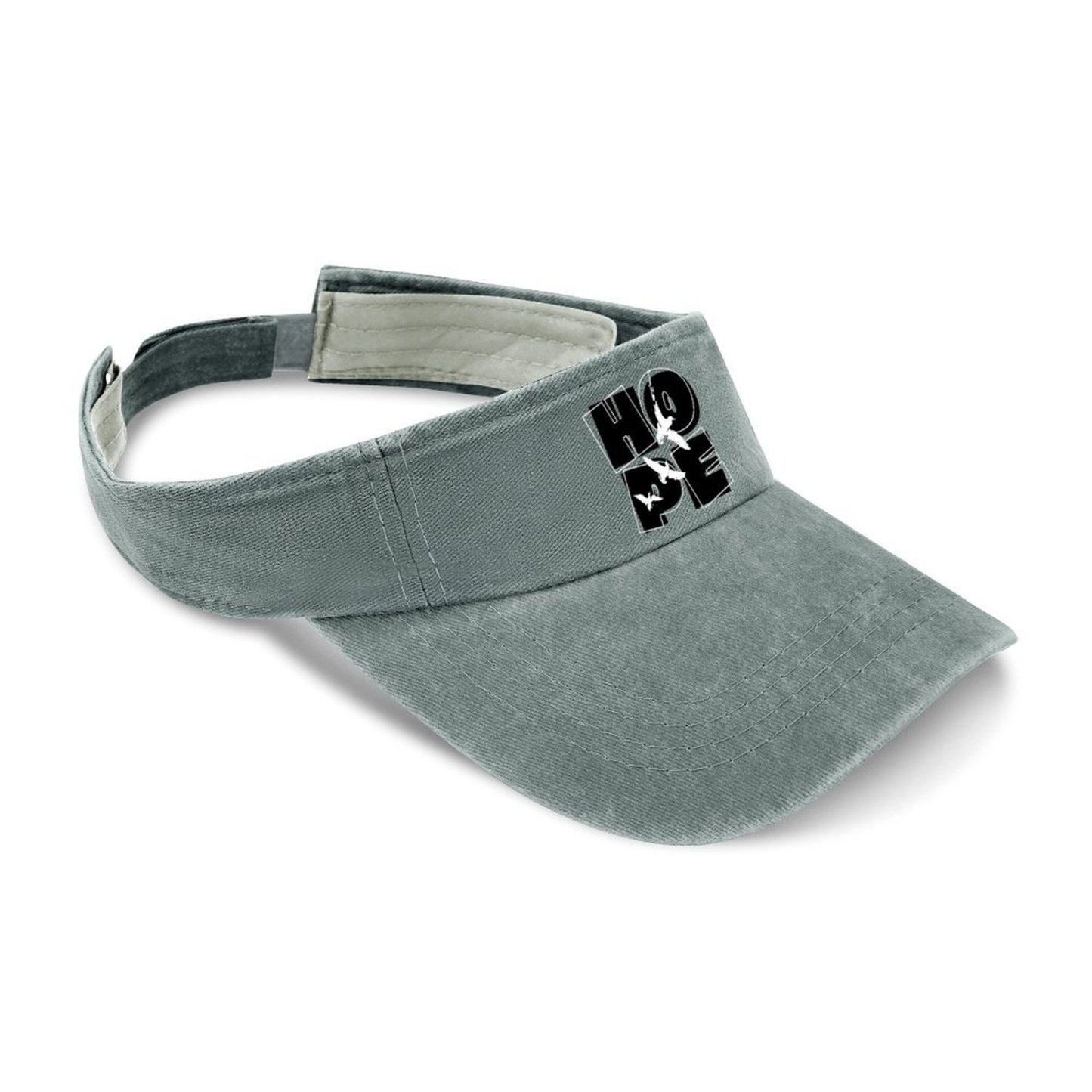 Adjustable Cotton Sun Visor Hat for Men Women
