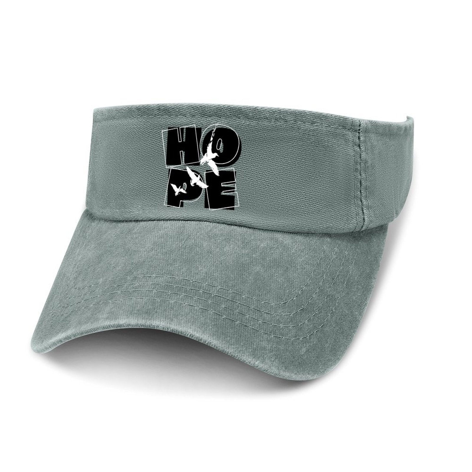 Adjustable Cotton Sun Visor Hat for Men Women