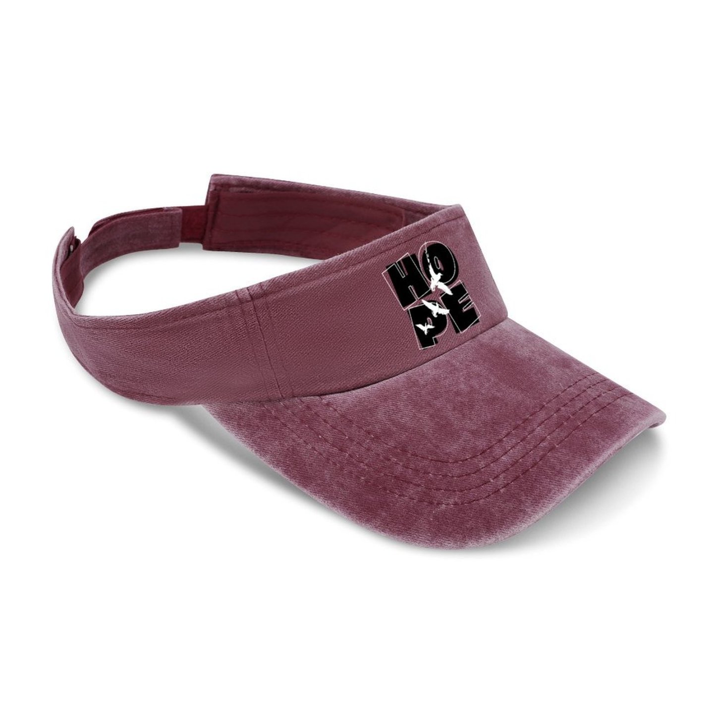 Adjustable Cotton Sun Visor Hat for Men Women