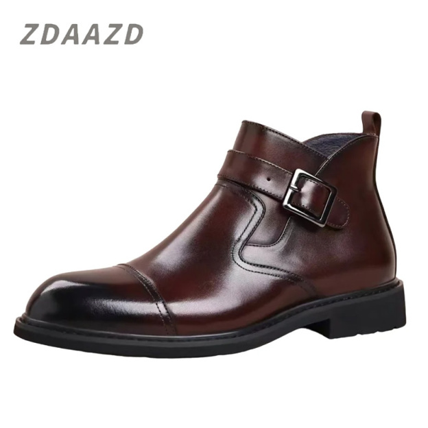Men's British Style Martin Leather Boots