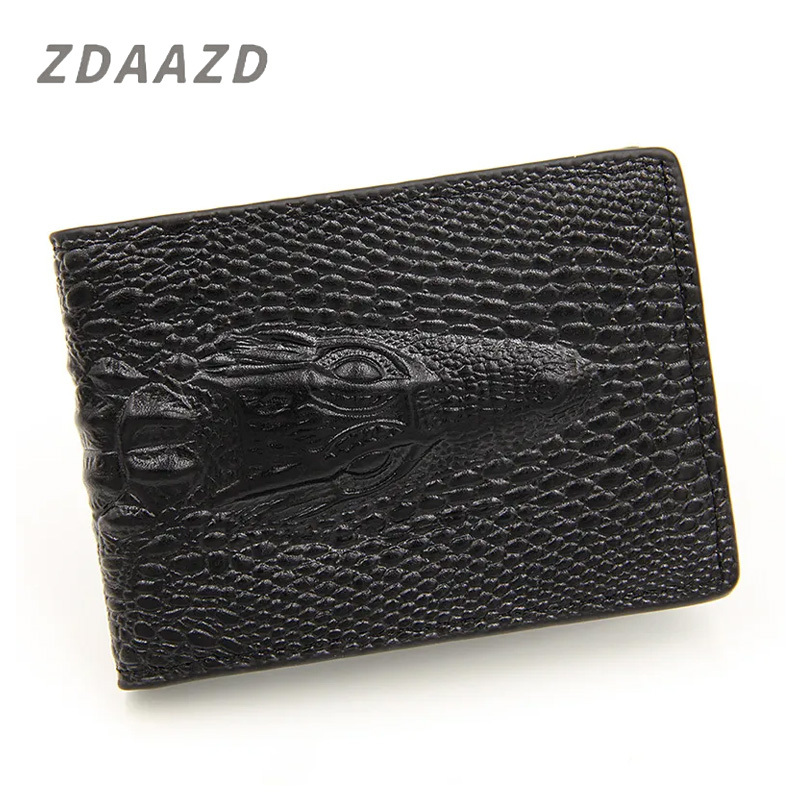 Alligator leather wallet