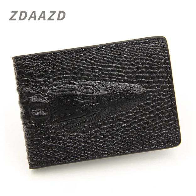 Alligator leather wallet
