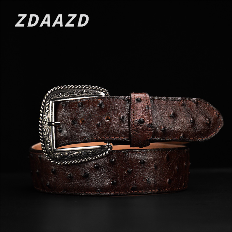 Premium Ostrich Leather Belt