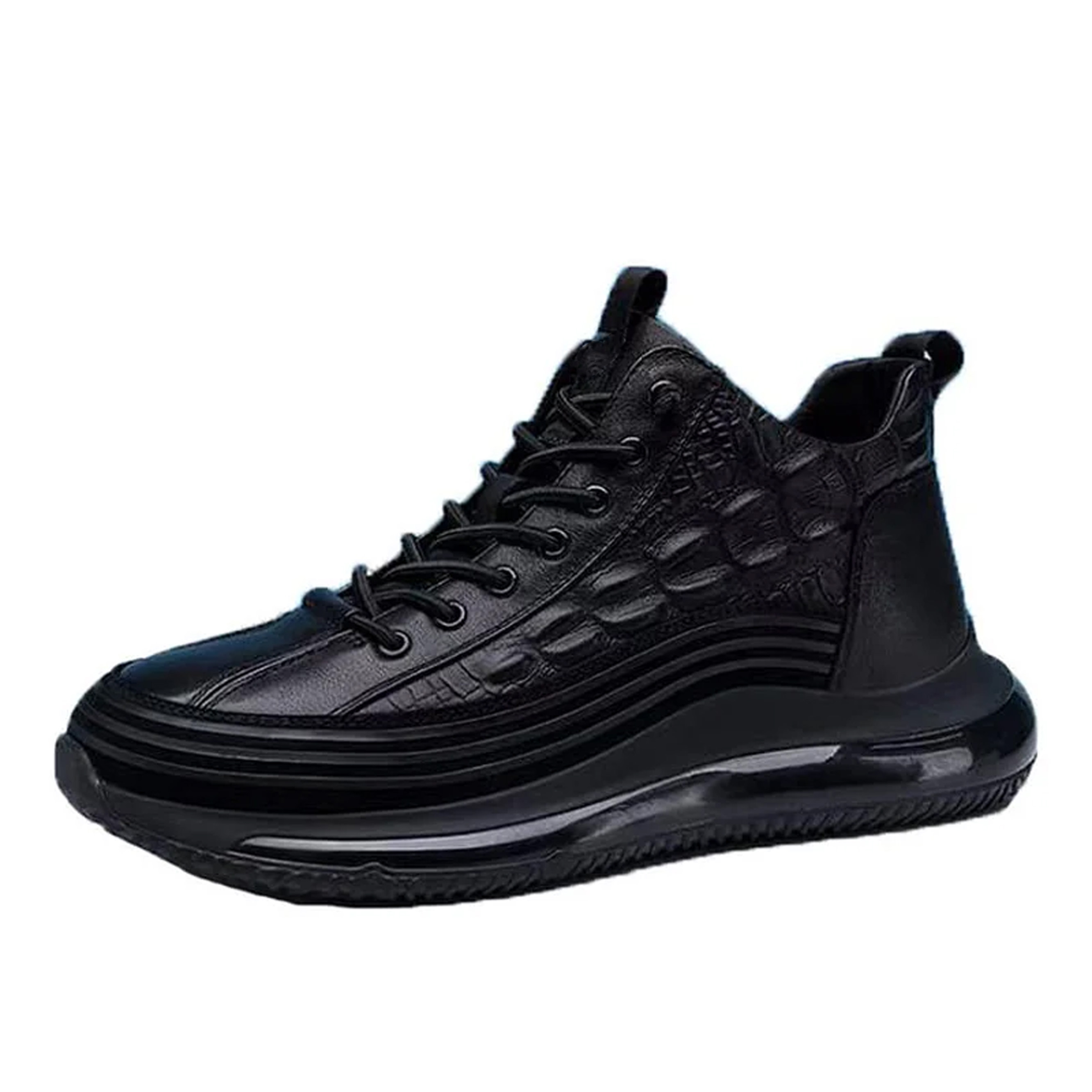 New casual sports leather shoes