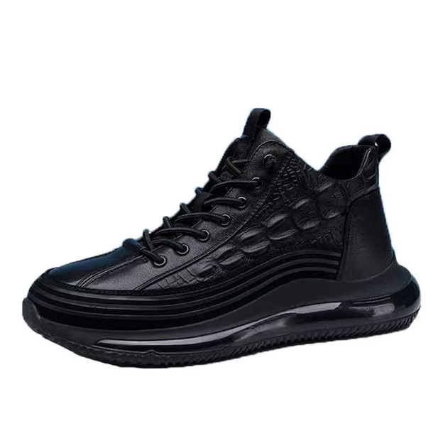 New casual sports leather shoes