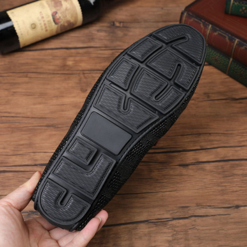 New patent leather loafers for men