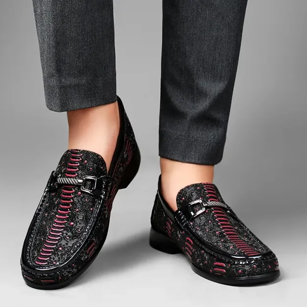 Low-top set foot drop rubber leather head layer cowhide one foot stirrup small leather shoes-Zdaazd