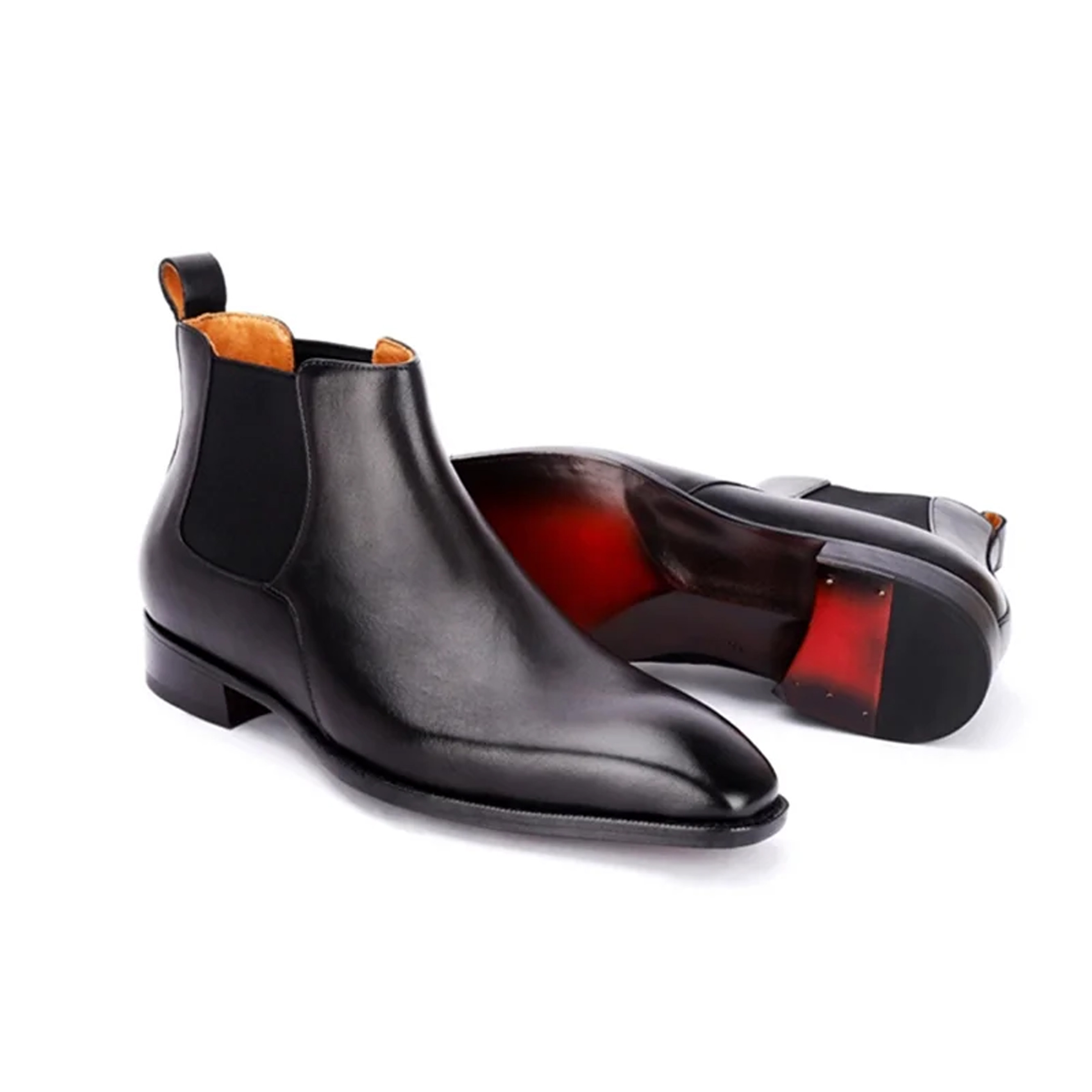 Retro British style Chelsea boots