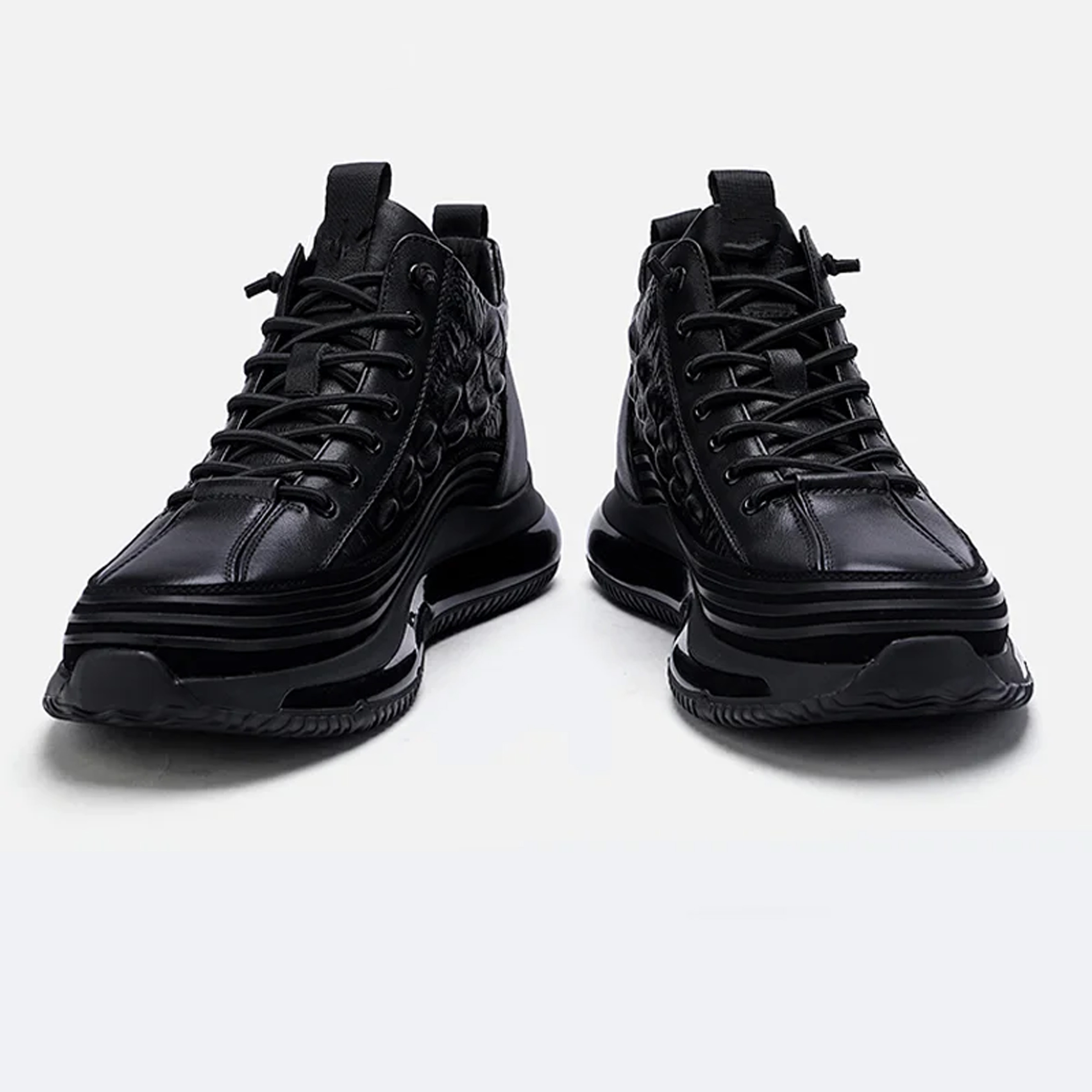 New casual sports leather shoes