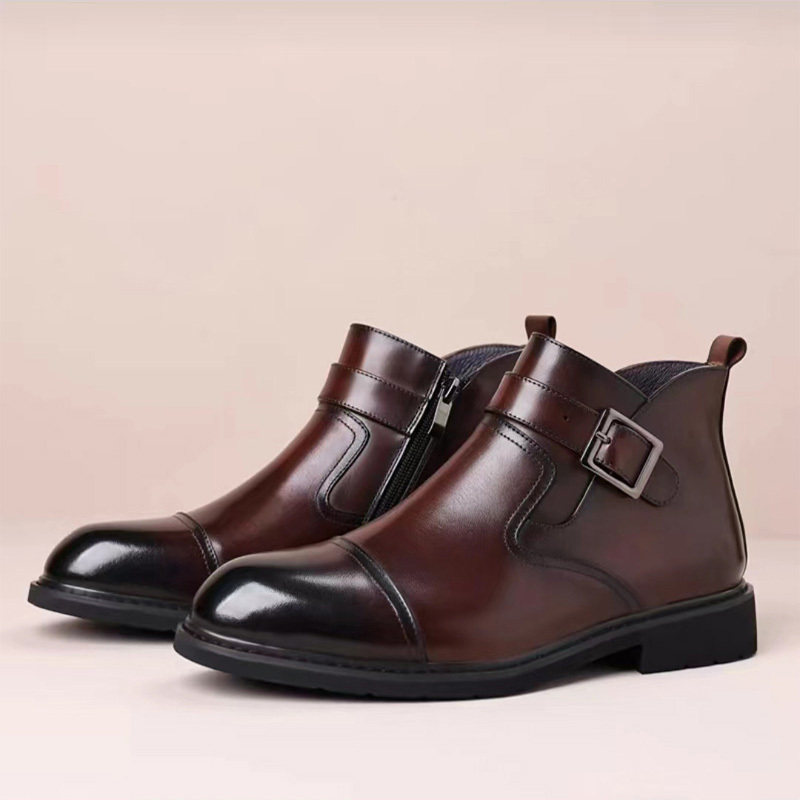 Men's British Style Martin Leather Boots