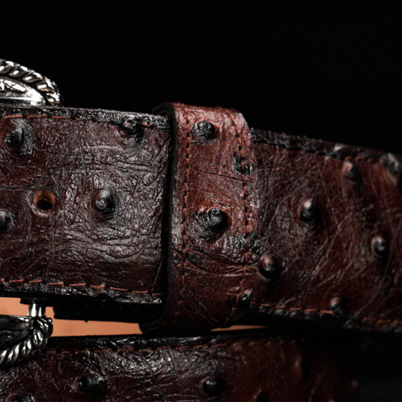 Premium Ostrich Leather Belt