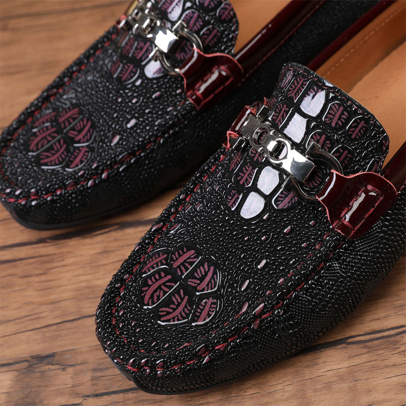 New patent leather loafers for men