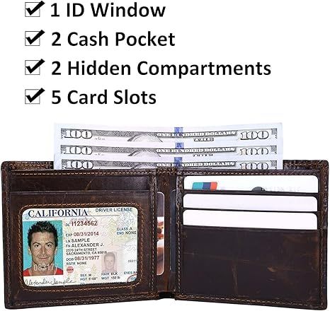 Alligator leather wallet-Zdaazd