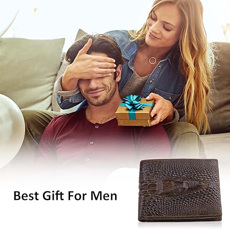 Alligator leather wallet-Zdaazd