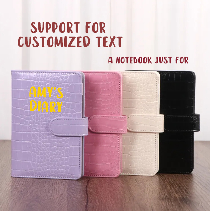 Crocodile Leather Notebook-Zdaazd