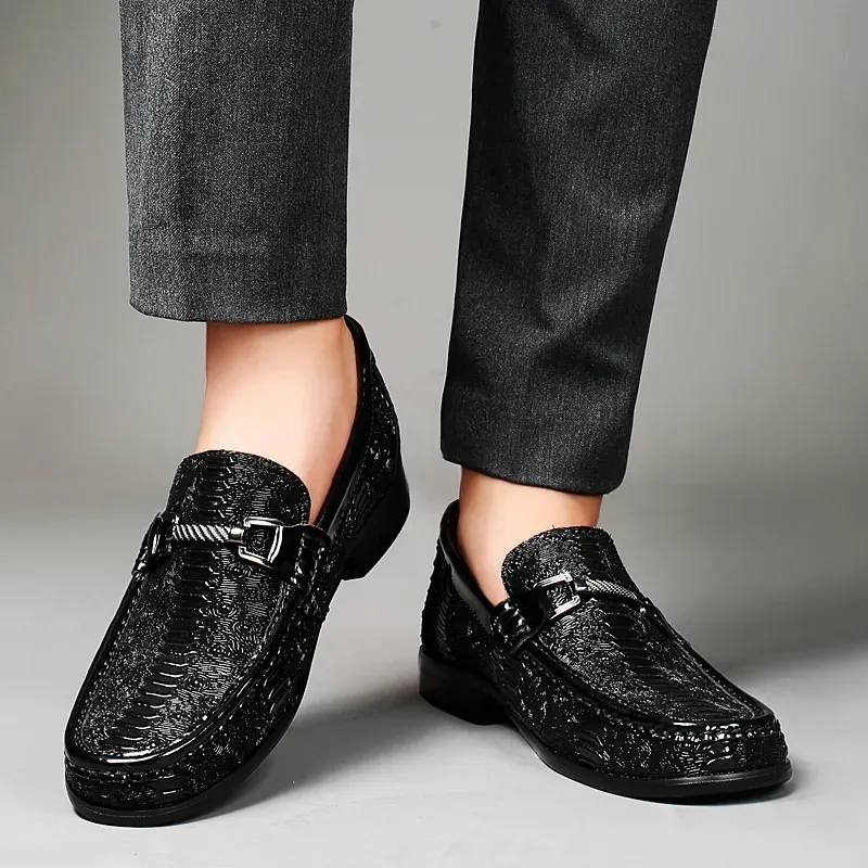 Low-top set foot drop rubber leather head layer cowhide one foot stirrup small leather shoes-Zdaazd