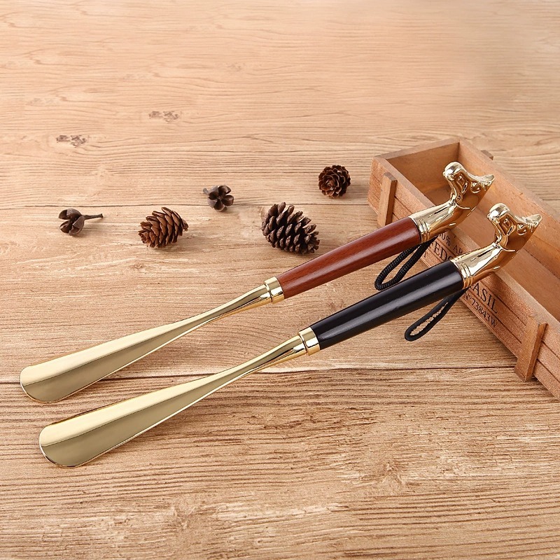 Metal Lion's Head Horse's Head Shoehorn-Zdaazd