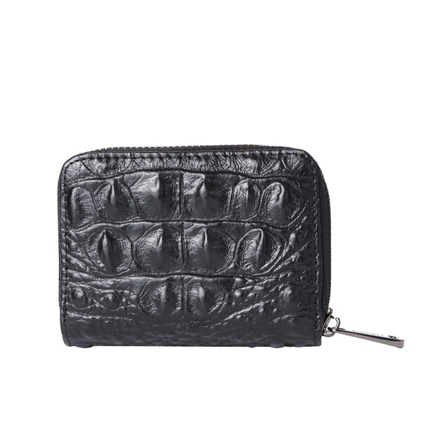 Crocodile pattern card holder functional coin purse-Zdaazd