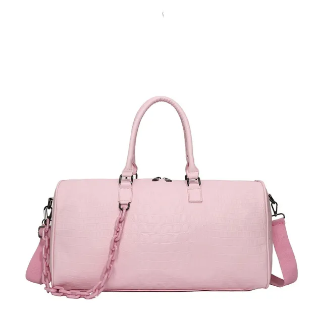 Short trip bag large capacity crocodile leather waterproof man-Zdaazd