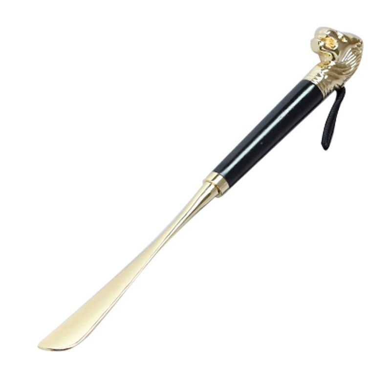 Metal Lion's Head Horse's Head Shoehorn-Zdaazd