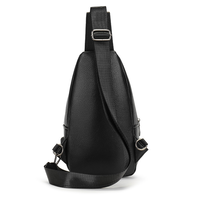 Crocodile Leather Chest Bag Crossbody Men-Zdaazd