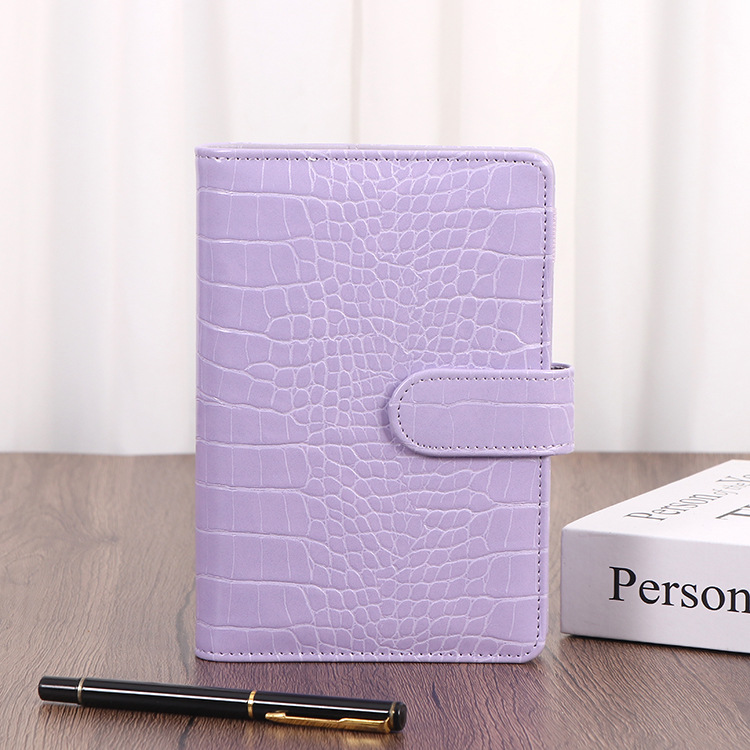 Crocodile Leather Notebook-Zdaazd