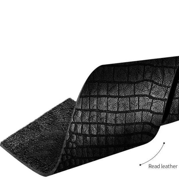 Summer Beach Crocodile Leather Cowhide Embossed Flip Flops Breathable Sandals-Zdaazd