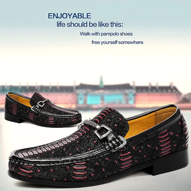 Low-top set foot drop rubber leather head layer cowhide one foot stirrup small leather shoes-Zdaazd