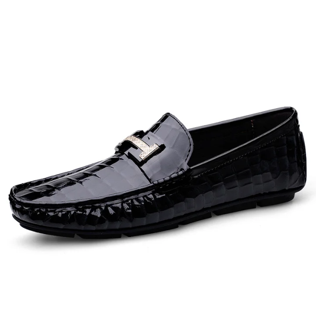 Business Casual Leather Loafer Shoes | Soft Soled Moccasins-Zdaazd