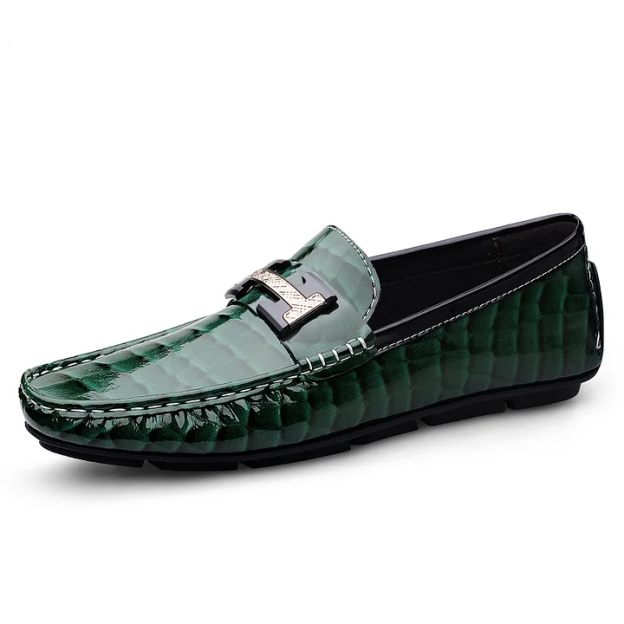 Business Casual Leather Loafer Shoes | Soft Soled Moccasins-Zdaazd