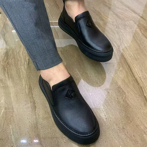 Business Fashion Casual Loafers | Soft Light Casual Leather Shoes-Zdaazd