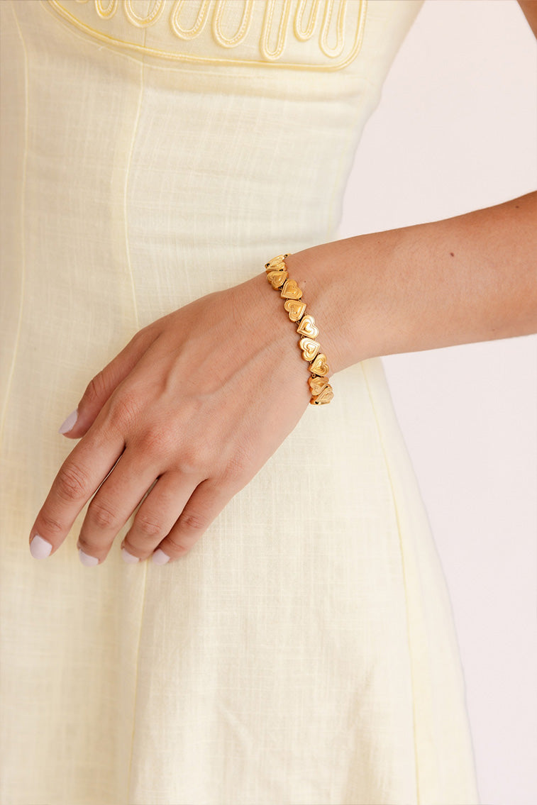 Evie Jewelry Heartbeat Bracelet-morningim