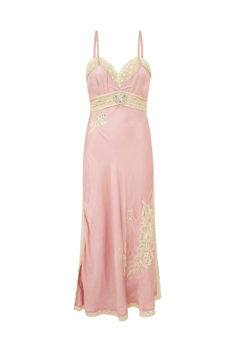Valea Embellished Satin Maxi Dress-morningim