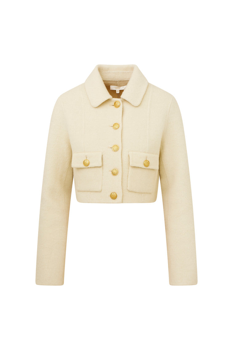 Lettie Wool Military-Inspired Jacket-morningim