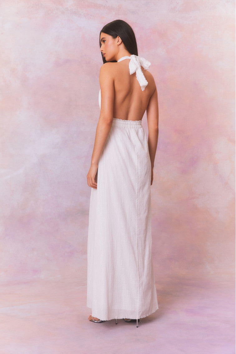 Love Halter Maxi Dress-morningim