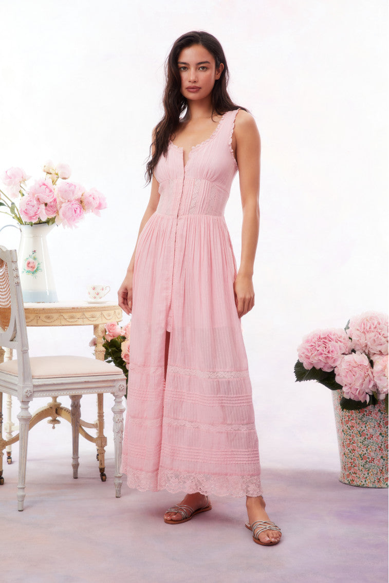 Santelle Cotton Maxi Dress-morningim