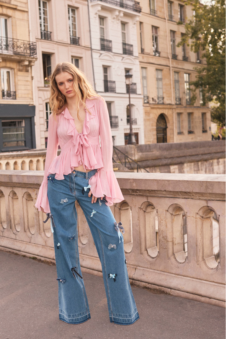 Dessa Bow Jeans-morningim